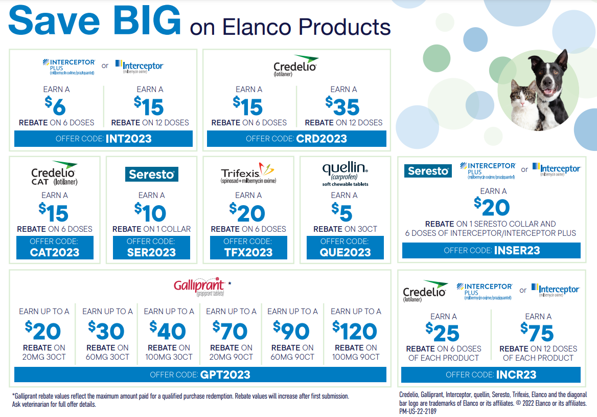 Elanco Interceptor Plus Rebate