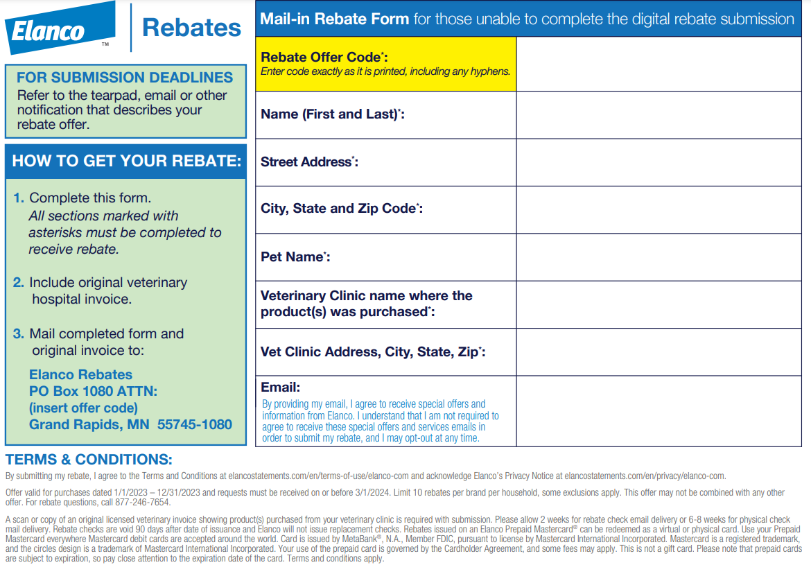 Elanco Rebates Review