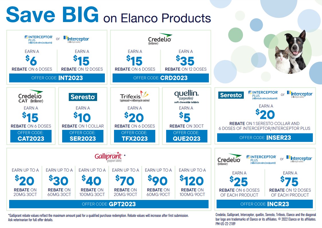 Elanco Rebate Amounts