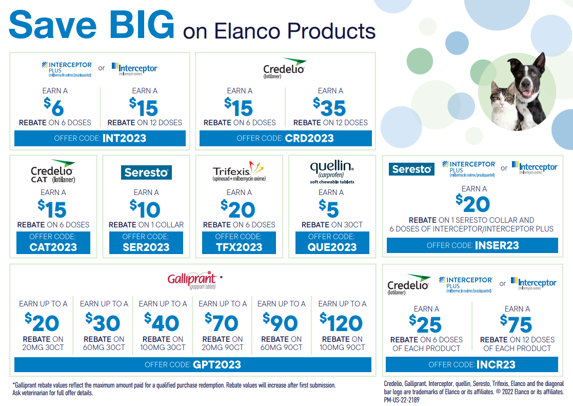 Elanco Rebates Seresto